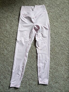 Light Pink High-Waist Active Leggings